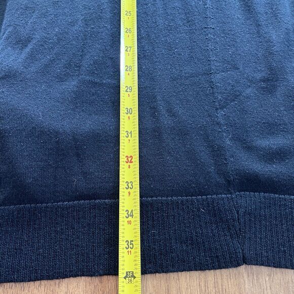 NEW‎ Eileen Fisher Ballet Neck Layered Long Sleeve Dress Size Medium Black NWT’s - Picture 8 of 14